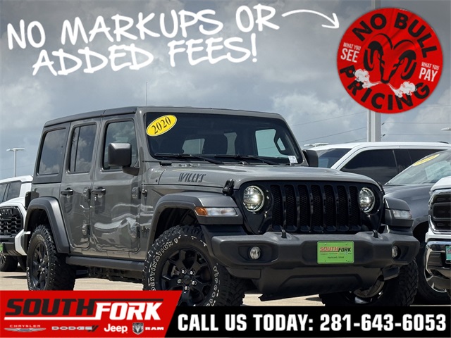 2020 Jeep Wrangler Unlimited Willys
