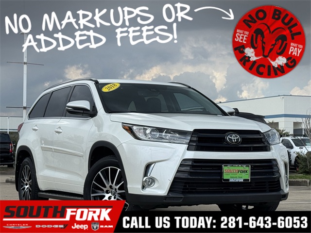 2018 Toyota Highlander SE